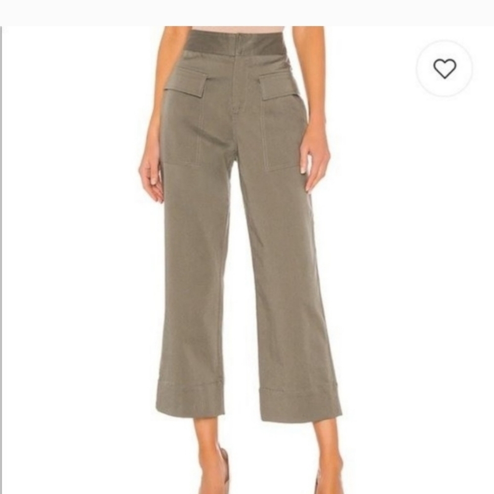 ATM Cropped Wide Leg Pants